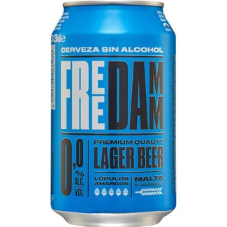 Free Damm Azul Lata 33cl