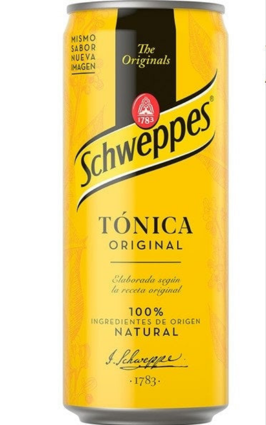 Schweppes tonic Lata 33cl