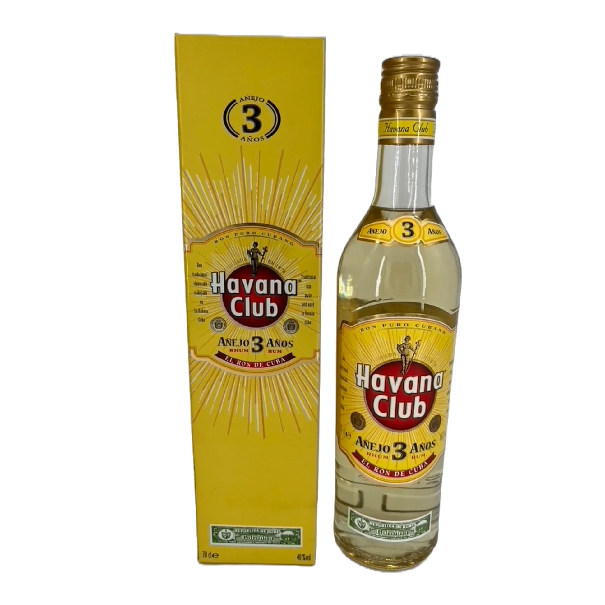Havana Club 3 Year 75 cl